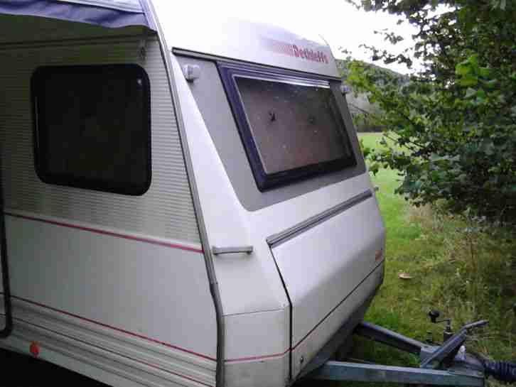Dethleffs RD 3 Wohnwagen reisefertig Familienwohnwagen