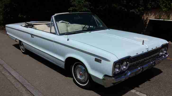 Dodge Custom 880 Convertible, Modell 1965