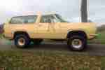 Dodge Ramcharger (chevy blazer) full cabrio 4x4 allrad