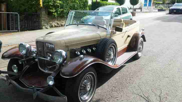 Duesenberg 1935 Nachbau Replika V8 Cabrio mit Hardtop
