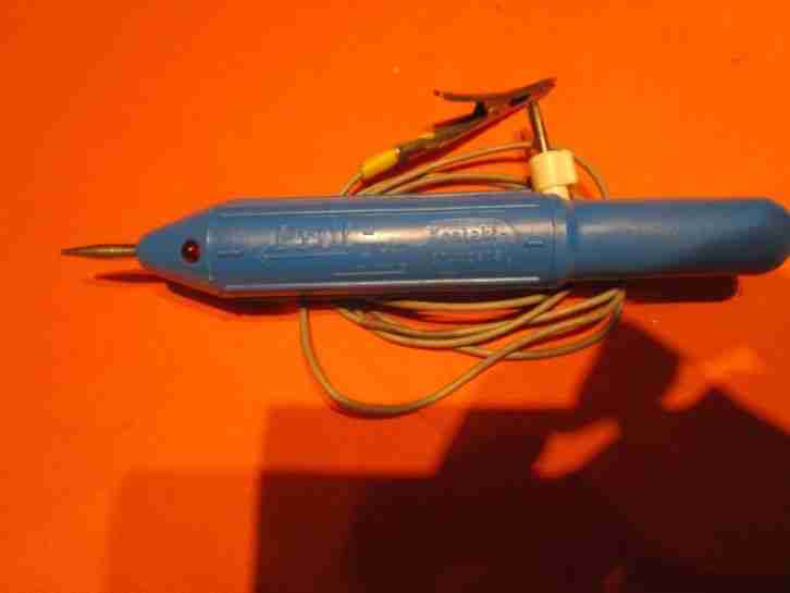 Durgangsprüfer Kfz oder Haushalt (DDR Prüffix mit Leuchtdiode)