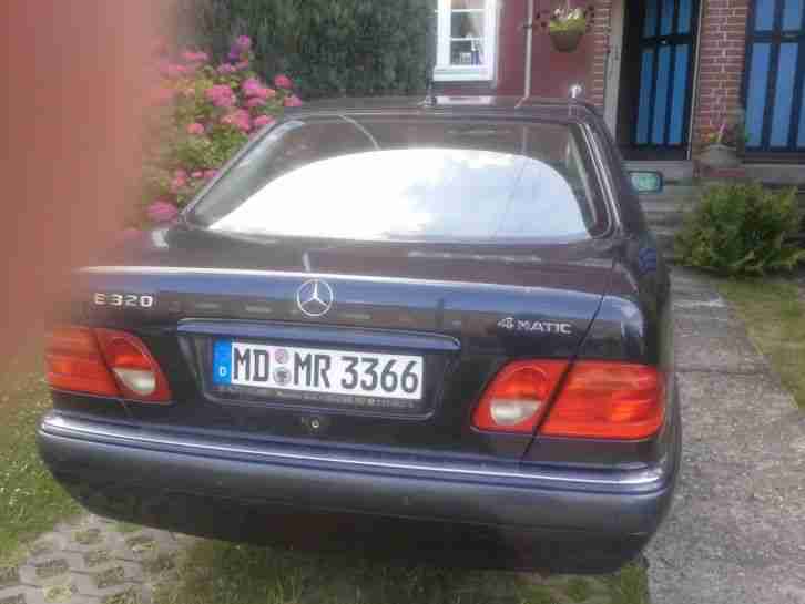 E 320 4matic W210 mit top Ausstattung HU/AU bis 07/2017 etwas Rost