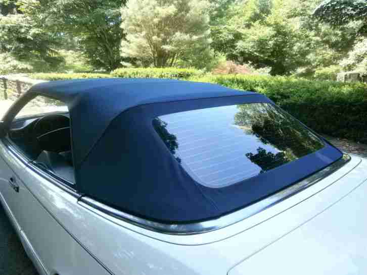 E420 CABRIO 1994 WEISS LEDER BLAU/WEISS ONE OF ONE