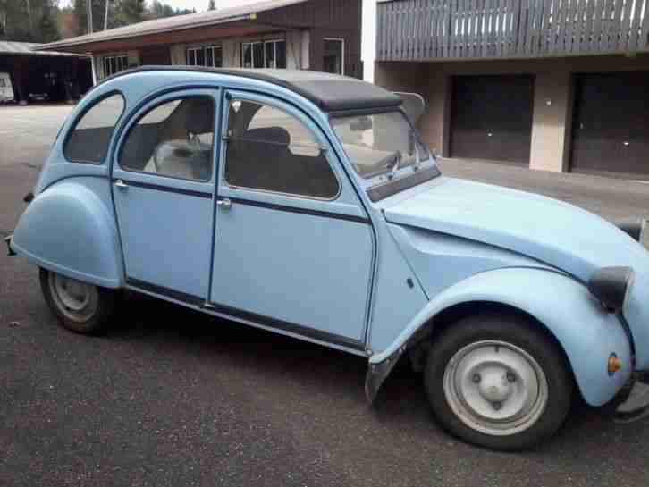 ENTE 2 CV, Bj.85, 86.000 KM, seit 2009 stillgelegt,