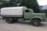 EX SCHWEIZER ARMEE ARMY LKW SAURER mit 8, 1 LITER