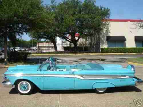 Edsel Corvair convertible b.j.1959