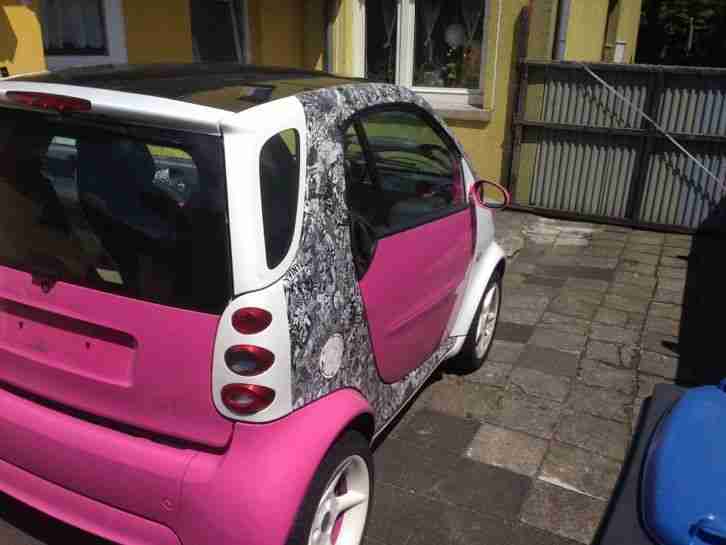 Einzigartiger Smart ForTwo 450 Panoramadach MC01 Faceliftmodell