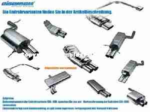 Eisenmann Endschalldämpfer Edelstahl Duplex