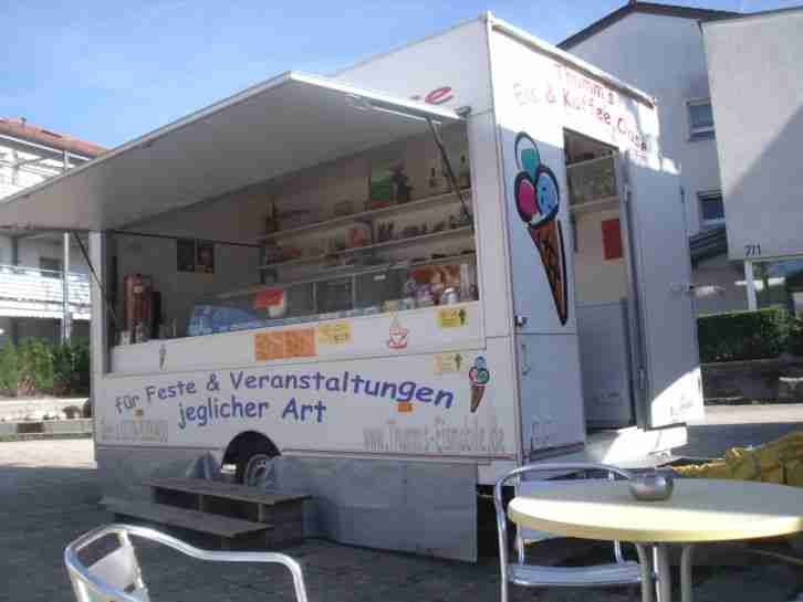 Eiswagen Verkaufswagen EIS Eisverkaufswagen