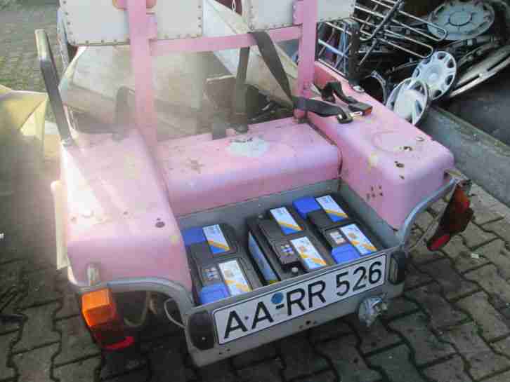 Elektro Golfcart mit Straßenzulassung Bj 84 Elektroauto Buggy