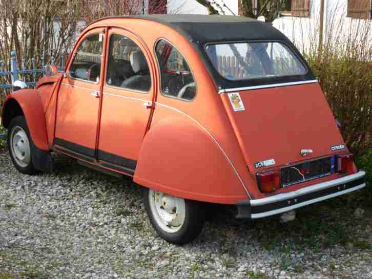 Ente, 2CV, Bj. 87, Restaurieren Teilespender