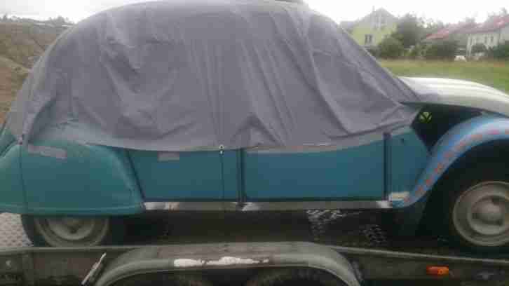 Ente Citroen 2CV6 aus 1. Hand - seit fast 30 Jahren abgemeldet!