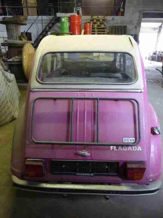 Ente in pink - Citroen 2CV