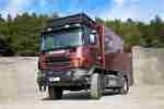 Expeditionsmobil Reisemobil Scania Allrad wie Action