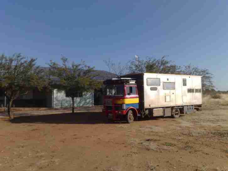 Expeditionsreisemobil in Südafrika auf MB 813