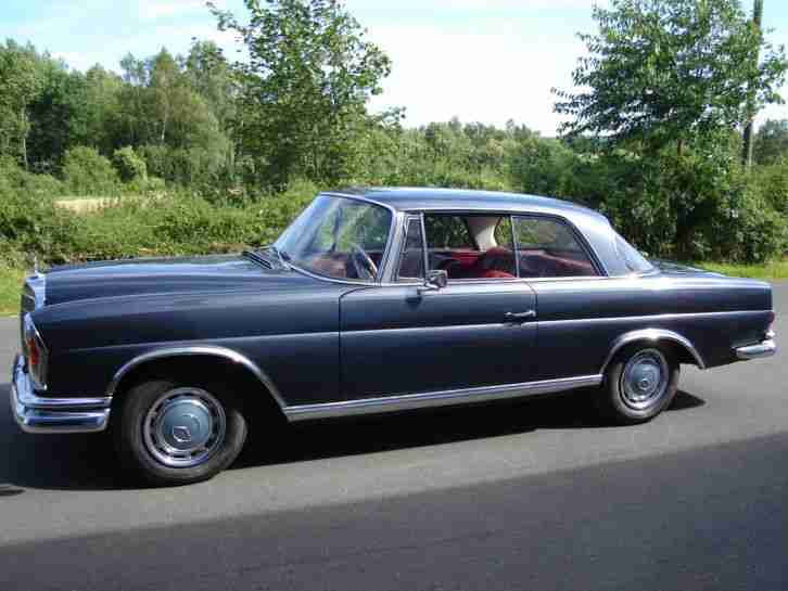 Exquisiter Oldtimer: Traumhaftes Mercedes 220 SEB Coupé v 1964, Matching Numbers
