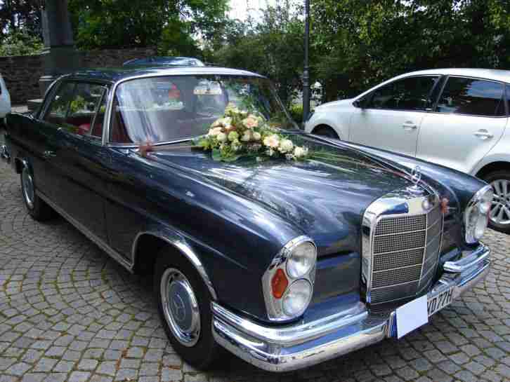 Exquisiter Oldtimer: Traumhaftes Mercedes Benz 220 SEB Coupé von 1964; 1a Zust.