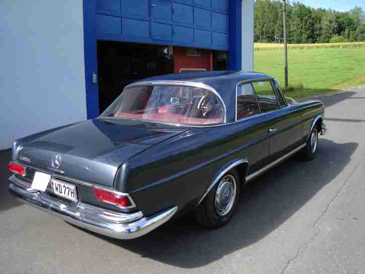 Exquisiter Oldtimer: Traumhaftes Mercedes-Benz 220 SEB Coupé von 1964; 1a Zust.