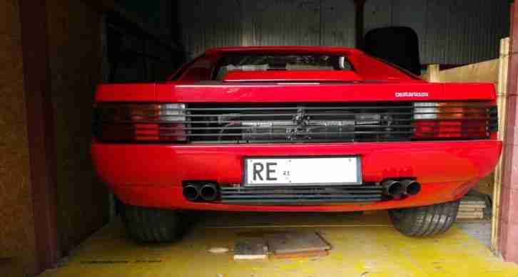 TESTAROSSA MY 1991 ONLY 1 OWNER, SAME FROM NEW