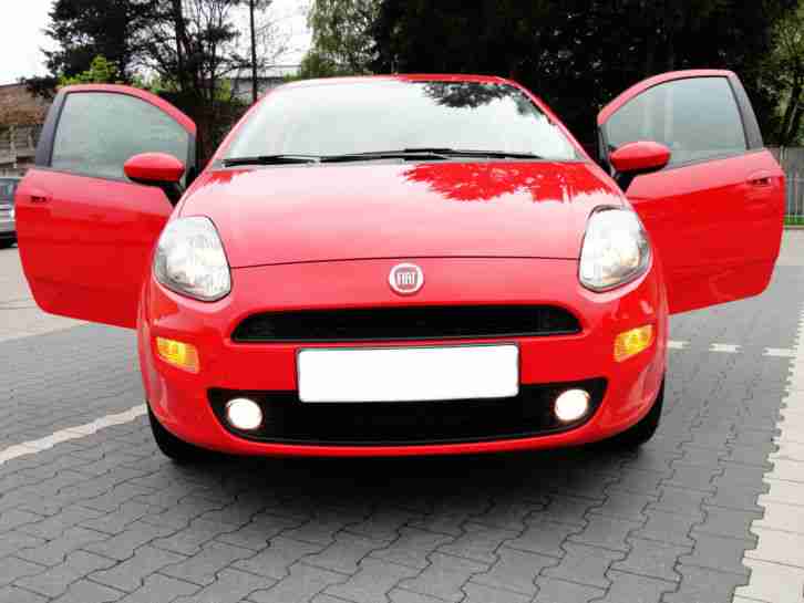 FIAT PUNTO LOUNGE 1,4 77PS DUALOGIC/AUTOMATIK, WENIGE KILOMETER, SCHECKHEFTGEPF.