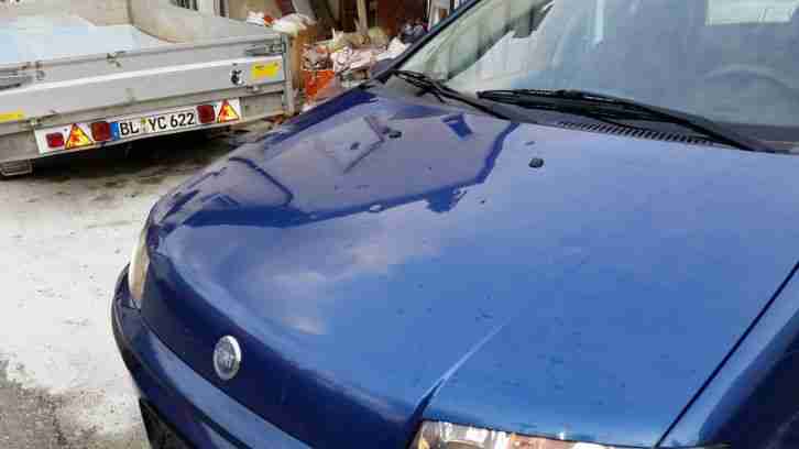 FIAT PUNTO NUR 106TKM 1,2 BLAU 5 TÜREN MIT CITY SERVOLENKUNG
