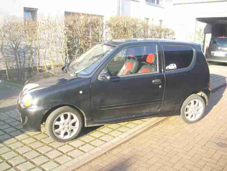 SEICENTO SPORTING ABARTH in SCHWARZ