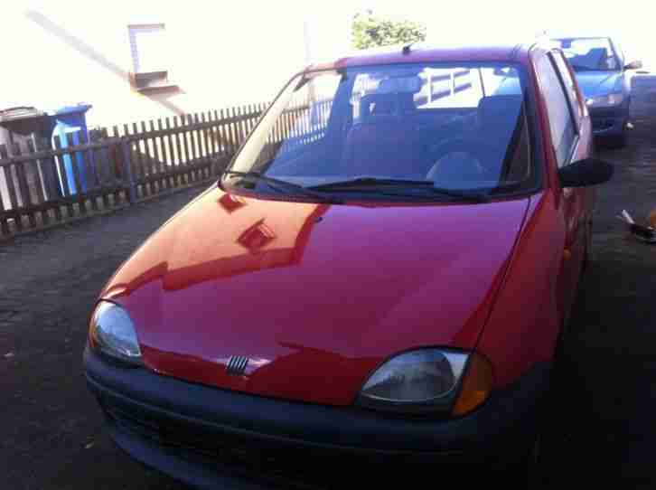 FIAT Seicento rot Bastlerfahrzeug