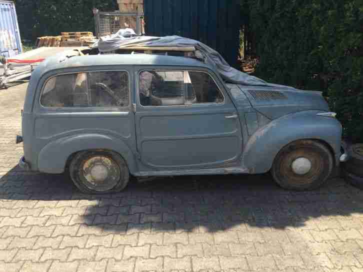 FIAT Topolino Belvedere - Restaurationsobjekt oder Werbeträger