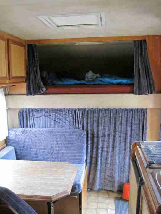 FORD "Alpha"- Alkovenwohnmobil (Transit-Basis), Turbodiesel, Tüv 08/2015