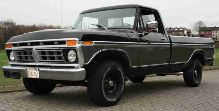 FORD F 150 Truck Pickup 460 cui 7.5 l V8 1977 Long Bed