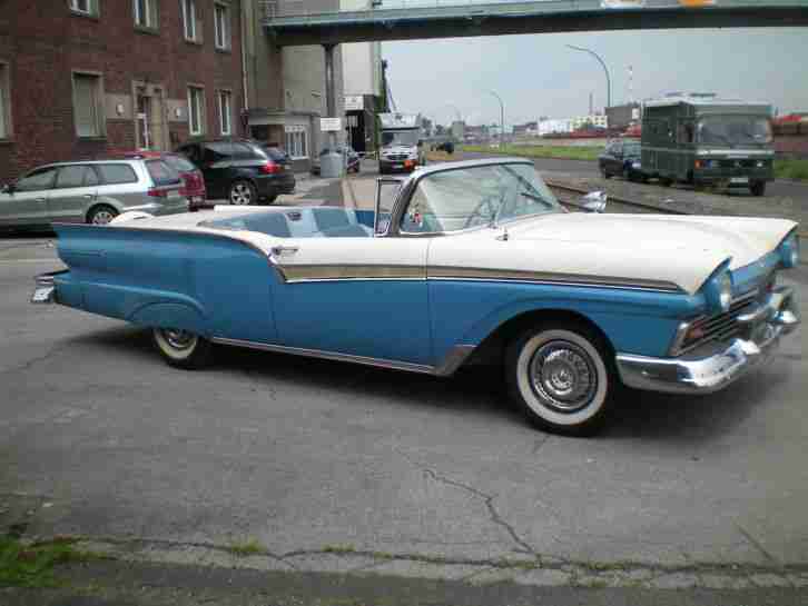 FORD FAIRLANE 500er SKYLINER RETRACTABLE MIT CONTINENTAL KIT