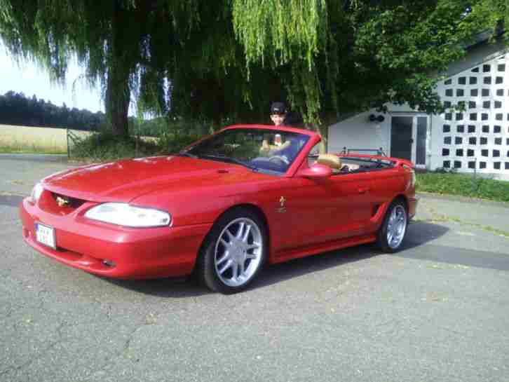 FORD MUSTANG V8 CABRIOLET MIT 18 ZOLL UND 6000 € AN RECHNUNGEN