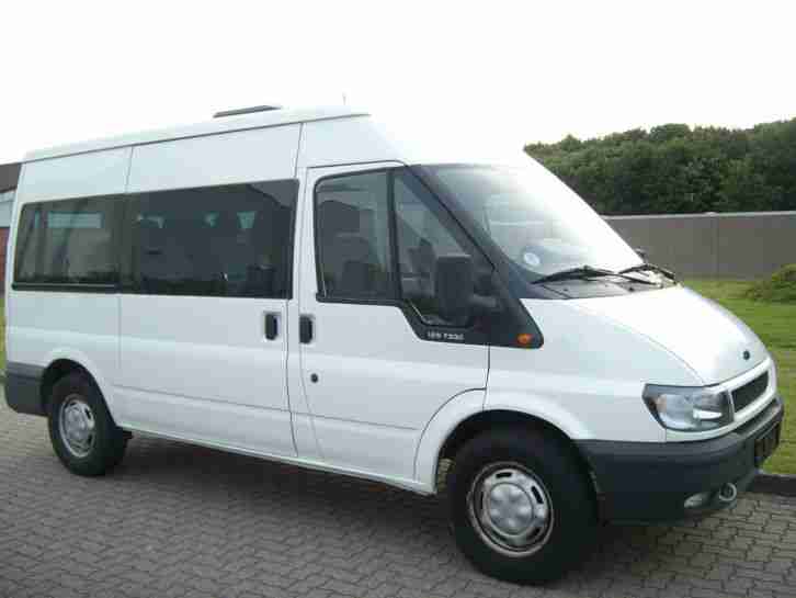 FORD TRANSIT 125 T330 2.4L DIESEL FENSTERBUS (ORIG. 132.360 KM GELAUFEN) 1. HAND