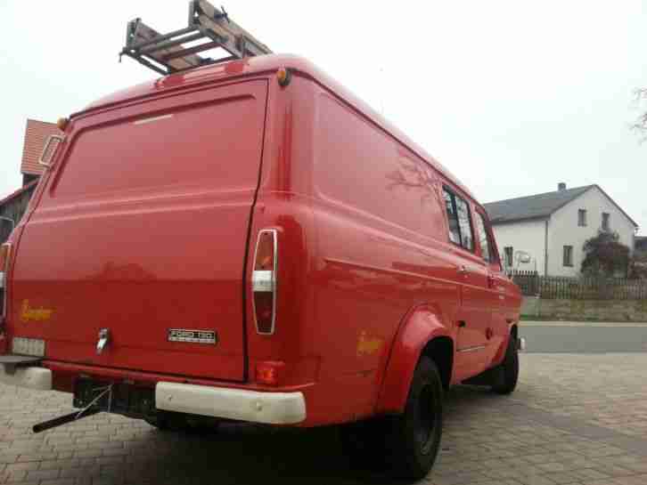 FORD TRANSIT FEUERWEHRAUTO. bj 1974. 20 tkm TOP ZUSTAND OLDTIMER