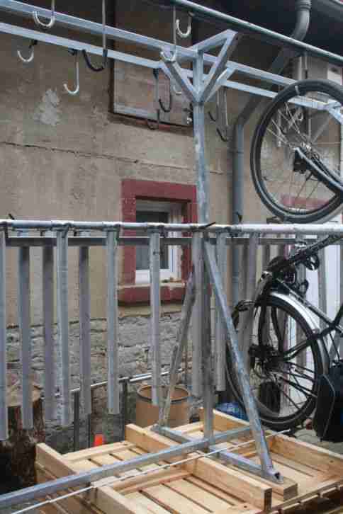 Fahrradtransportgestell für mehrere Fahrräder ! Auch als Fahrradständer nutzbar!