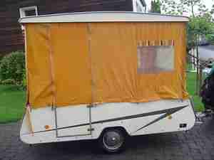 Faltcaravan Klappwohnwagen Zeltanhänger