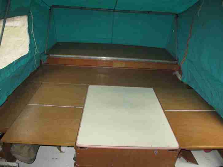 Faltcaravan von 1966 Original Alpenkreutzer