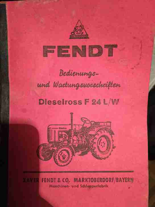 Fentdt Dieselross F 24 L/W