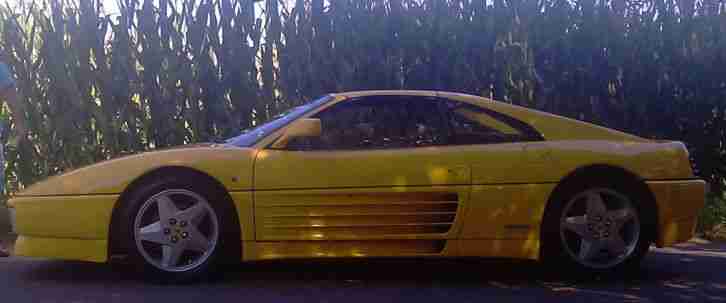 Ferrari 348 TS Gelb