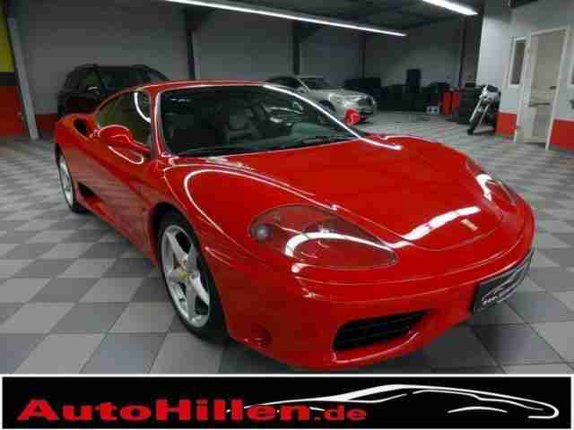 Ferrari 360 Modena F1 Scheckheft*Leder schwarz*el. Sitz