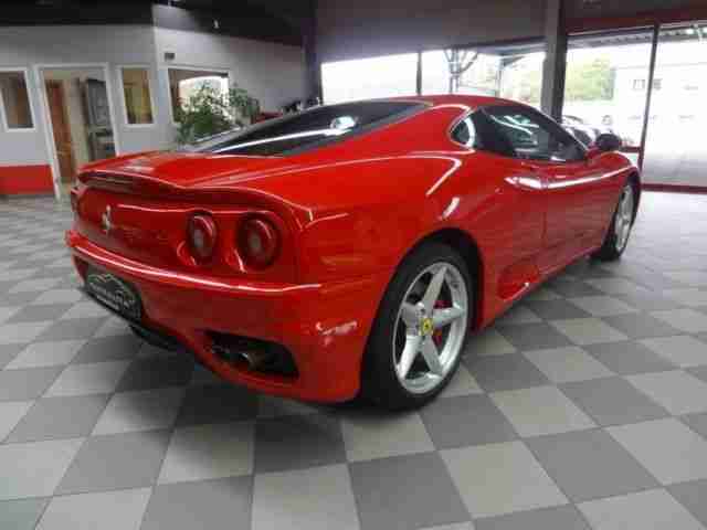 Ferrari 360 Modena F1 Scheckheft*Leder schwarz*el. Sitz