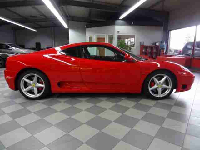 Ferrari 360 Modena F1 Scheckheft*Leder schwarz*el. Sitz