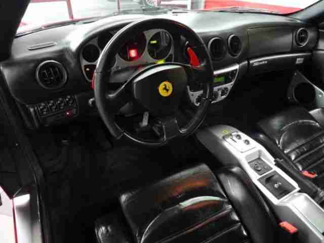 Ferrari 360 Modena F1 Scheckheft*Leder schwarz*el. Sitz
