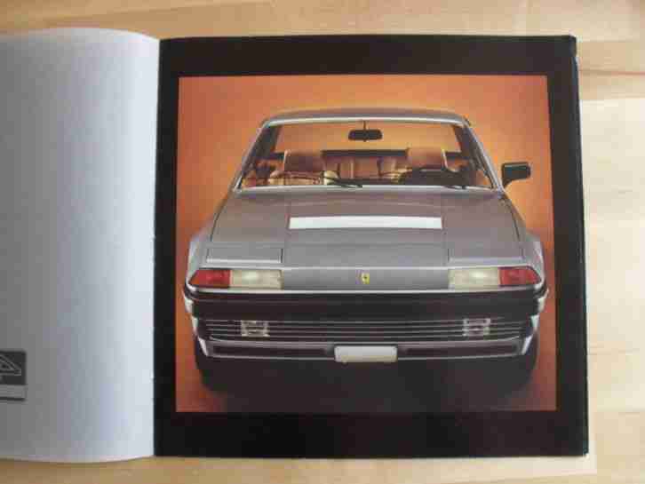 Ferrari 400i automatic, Originalprospekt