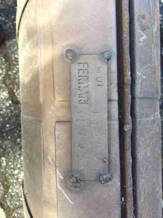 Ferrari Auspuff Endtopf