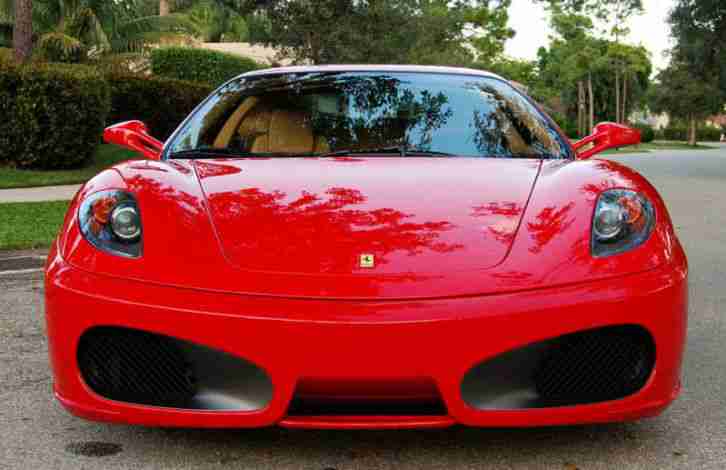 Ferrari F 430 Coupe F1 ROT /2009/NUR 6500KM/ERSTER BESITZER/VON FERRARI GEKAUFT