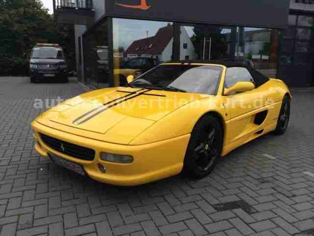 F355 Spider 2.Hand Klimaautom.Fuchs yellow blac