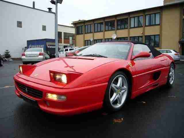 Ferrari F355 Spider Scheckheft Deutsches Auto