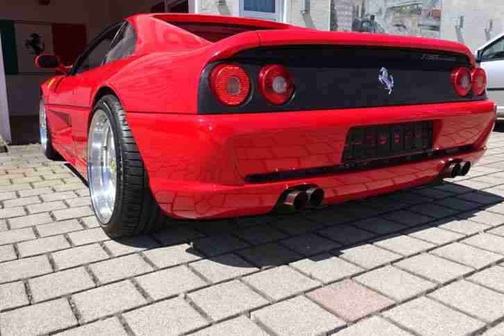 Ferrari F355 rot, m Carbon Schalensitzen, m perforiertem Echtleder, 35550km, 96