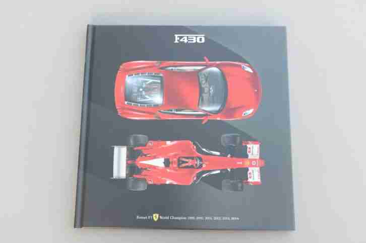 Ferrari F430 Hardcover Prospekt, englisch, italienisch, guter Zustand